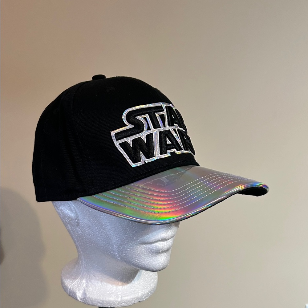 Men’s Star Wars Hat, Black and Silver